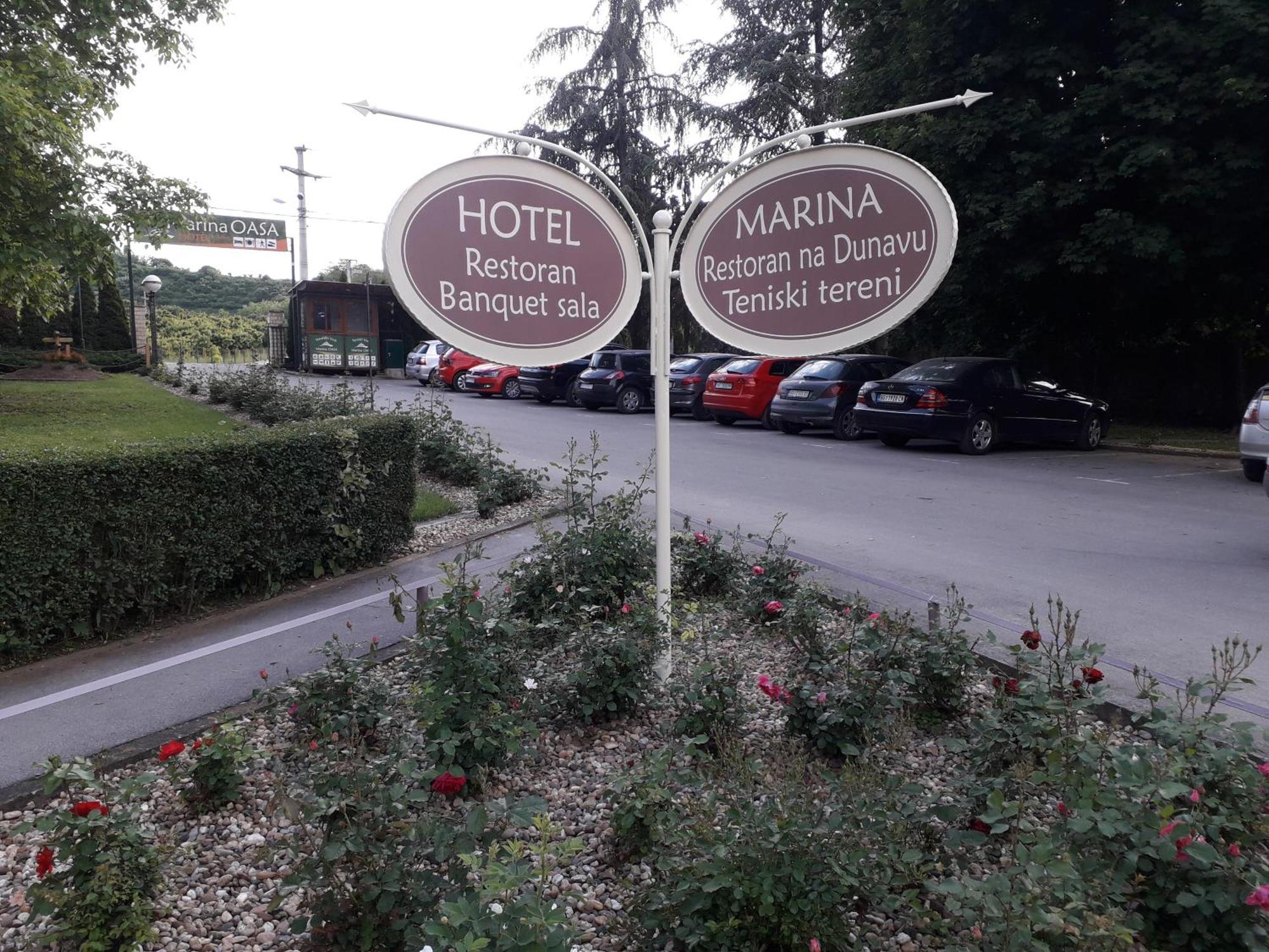 Hotel Marina Oasa Grocka ภายนอก รูปภาพ